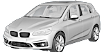 BMW F45 U0872 Fault Code